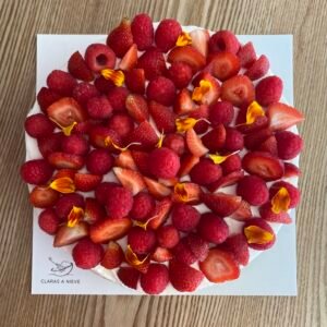 cheesecake de frutos rojos pasteles enteros